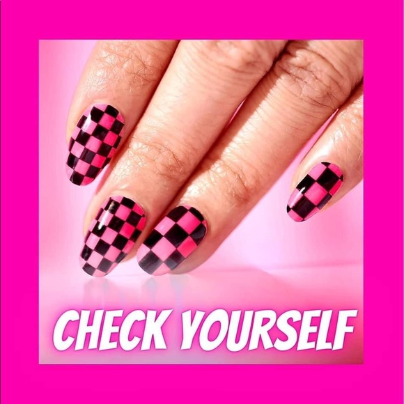 Color Street Check Yourself + Bonus Accent Nails - Picture 1 of 1